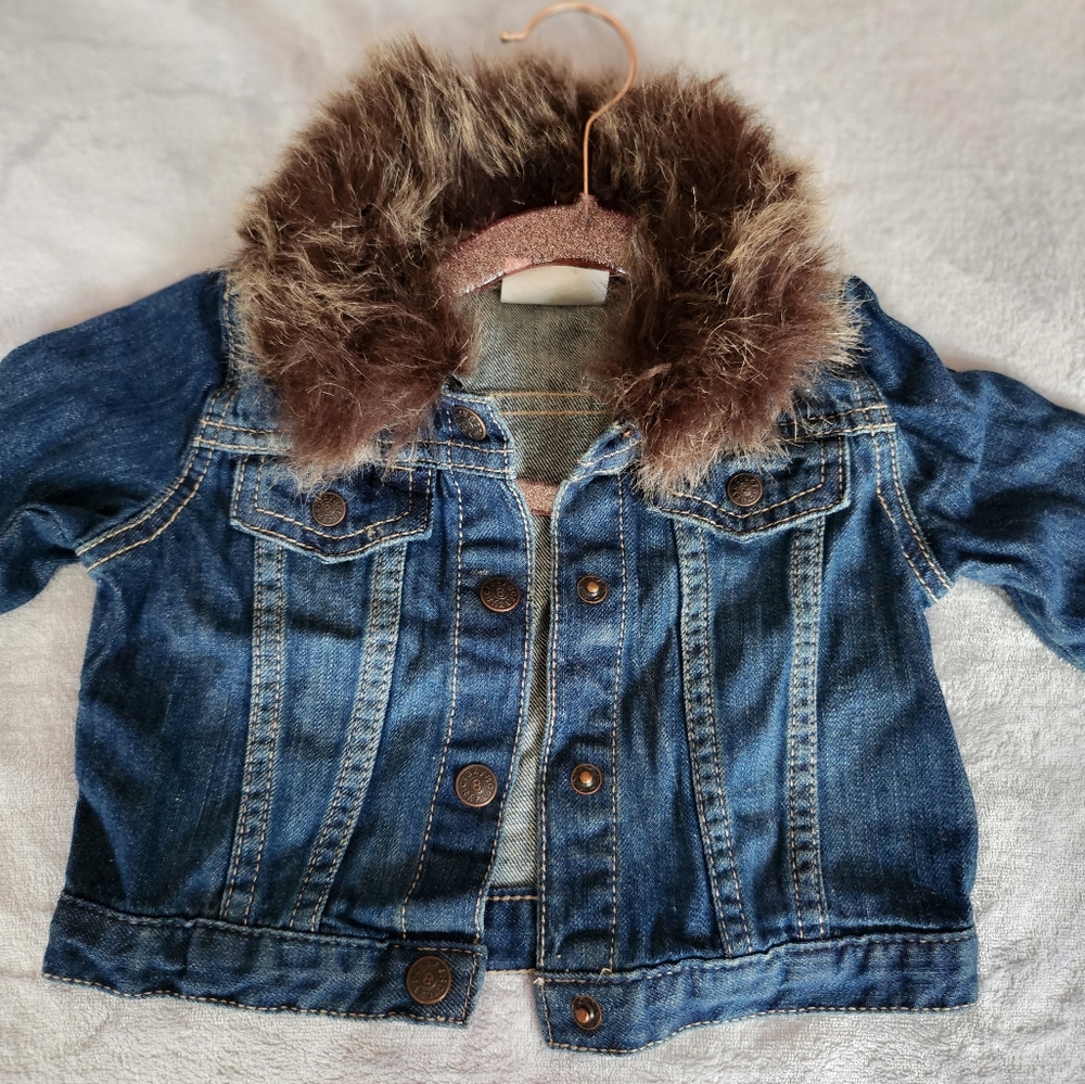 Fur Collar Baby Jacket